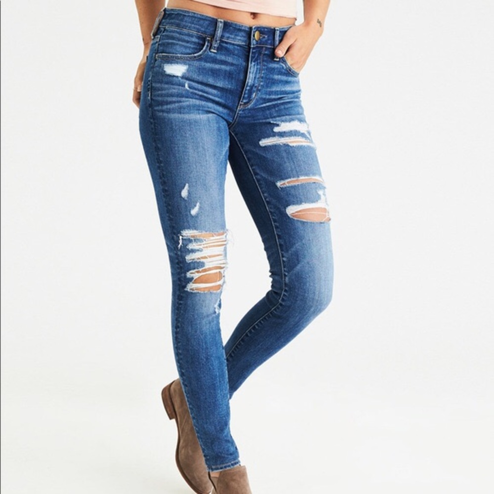 American Eagle Super Stretch high rise Jeggings